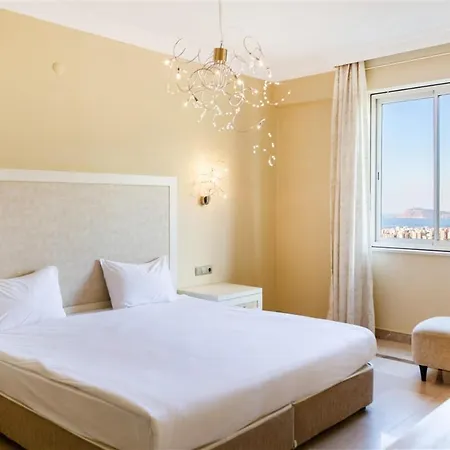Goldcity 1+1 Main Building Unit Free Aquapark Lejlighed Alanya